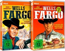 Tales of WELLS FARGO Complete Edition Volume 1 + 2 DALE ROBERTSON 3 DVD BOX NEW