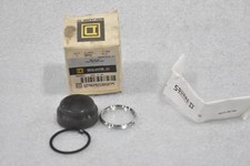 SQUARE D 9001KU1 BLACK PUSH BUTTON PROTECTIVE BOOT, SERIES H, 1.1" INCHES