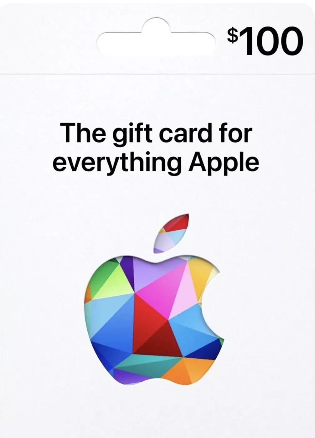 $100 Gift Card, Physical Card, Free Shipping