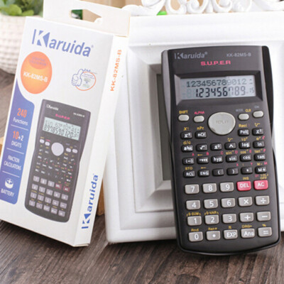 Handheld Multi-function 2-Line Display Digital LCD Scientific Calculator. XM