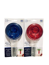 2 Pack Mainstays Wide Mouth Mason Jar Lid And Infuser BPA FREE. NEW