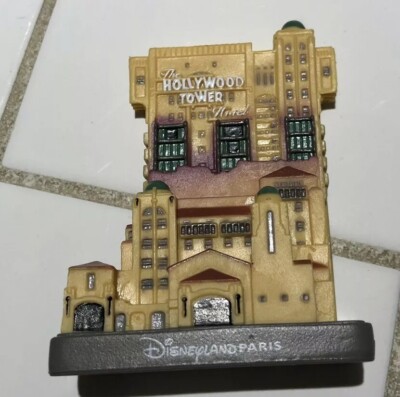 Magnet / Kühlschrankmagnet / Iman / Tot / Turm Terror 3D Disneyland Paris