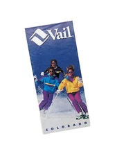 1992-1993 Vail Ski Resort Vail CO Colorado Vintage Travel Brochure Blue Sky Basi