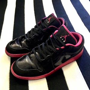 Nike Air Jordan Black/voltaje Cereza Zapatillas Niñas 5.5 y | eBay