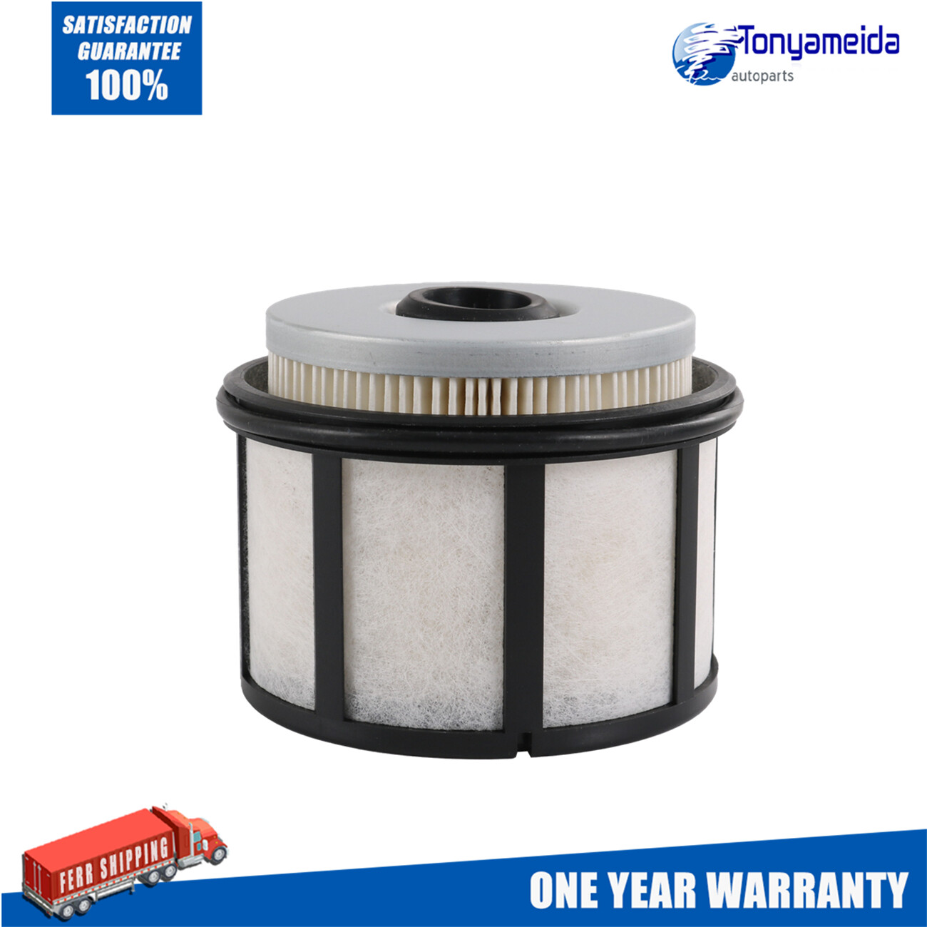 Fuel Filter Element Service Kit For Ford F & E Power Stroke Diesel 7.3L 3 Pcs