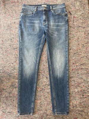 Arne Slim Fit Jeans W32 L30 Blau Stretch Denim Herren 32R