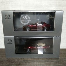 MAZDA ROADSTER RF & ND 1/43 35th Anniversary Artisan Red Premium Metallic