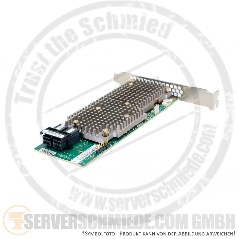 IBM Lenovo 930-8i SAS 9460-8i 2GB 12G SAS SATA 2x SFF-8643 Raid Storage Controll - Bild 2 von 4