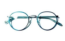 GARRETT LEIGHT CALIFORNIA WILSON SPL-BS-SF BLUE AUTHENTIC EYEGLASSES 49-22-140