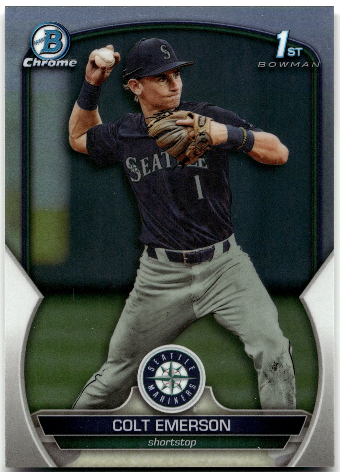 2023 Bowman Draft #BDC-42 Colt Emerson Chrome Refractor