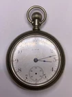 Antique Elgin Silveroid 15 Jewels Pocket Watch Pre-Owned Doesn't Run (29-124)