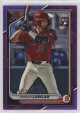 2024 Bowman Purple Border 224/250 Jordan Lawlar #96 1bk5