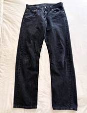Vintage Levi s 501 0660 Black Jeans Made in USA 2000 W36 L32 fits like 34x30.5