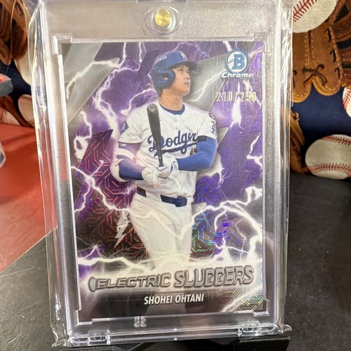 2026 Bowman Chrome Electric Sluggers Shohei Ohtani ES-18 Purple Mojo /250
