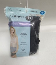 Playtex Maternity Over The Belly Brief 2 Pack Size 2XL Color Black
