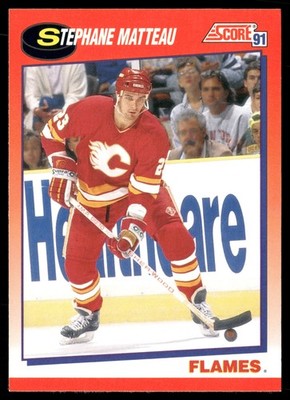 1991-92 Score Canadian English #242 Stephane Matteau