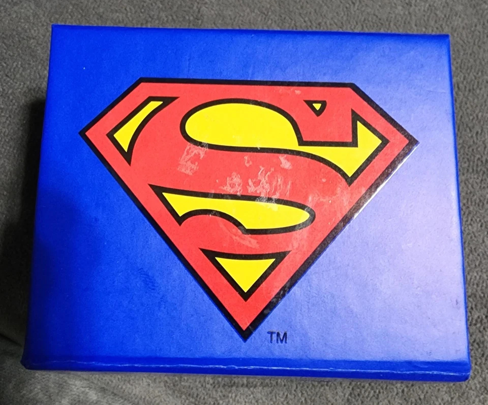 New! CufflinksInc Superman Hidden Message Tie Bar - Image 2 of 4