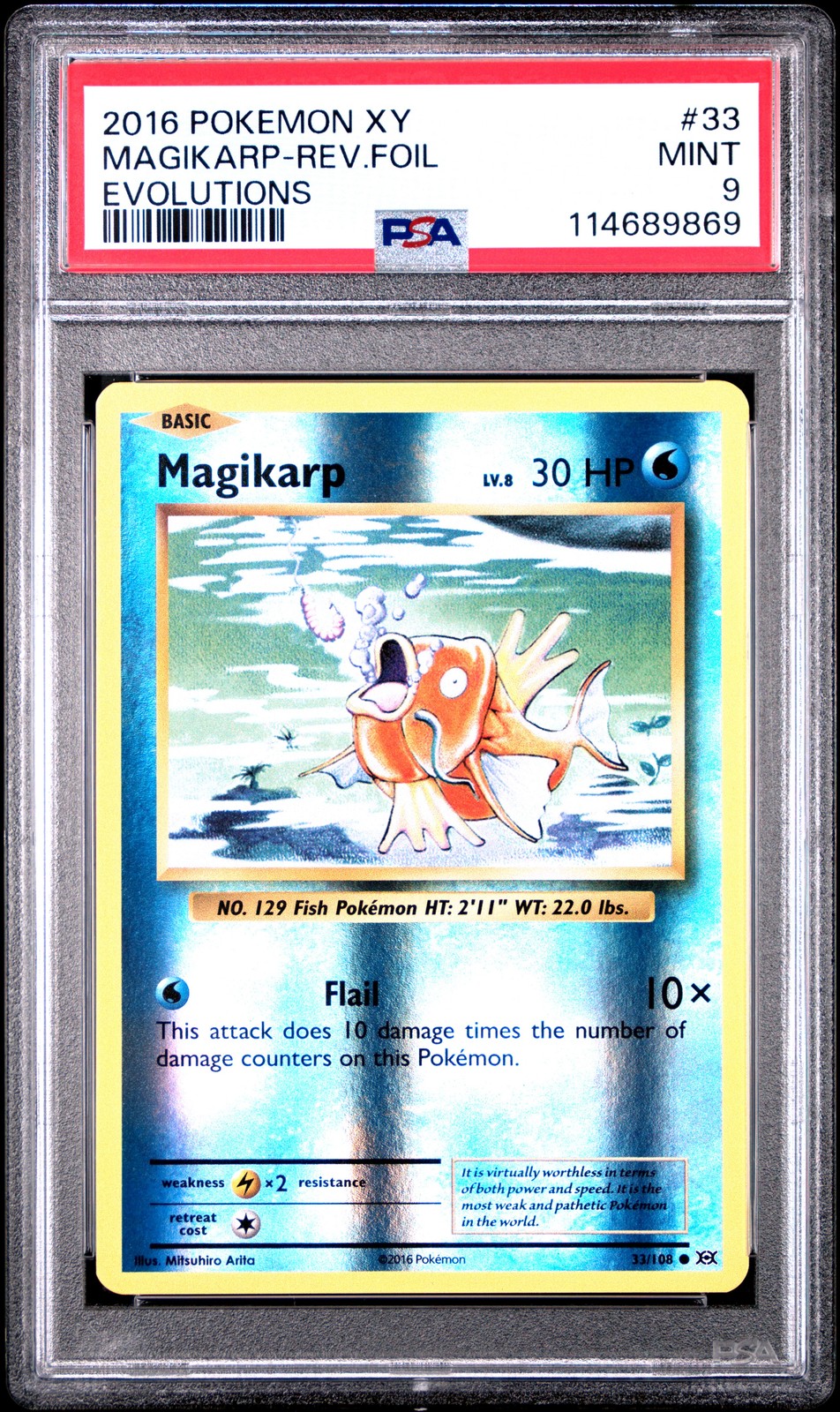 Magikarp Reverse Holo #33