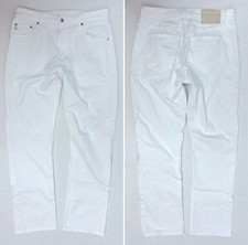 AG Men?s 31X29 White Everett Slim Straight Jeans 31 Waist Stretchy