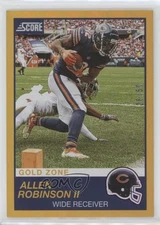 2019 Score Gold Zone /50 Allen Robinson II #206