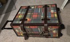 VINTAGE Y2K Dooney & Bourke Ladybug Picnic Patchwork carry on small suitcase. — photo 3