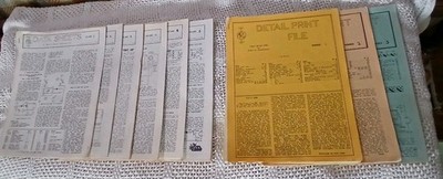 Vintage Modern Radio Labs Radio Operating Repair Books Data Sheets Detail Print