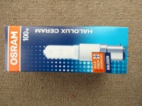 Osram Halolux Ceram B15D, 100W, Matt, 64475 Am