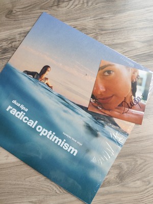 Dua Lipa signed Vinyl Radical Optimism signiert LP mit original Autogramm 