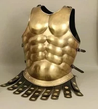 Medieval Spartan Muscle Jacket Halloween Knight 300 Roman Cosplay Greek Costumes