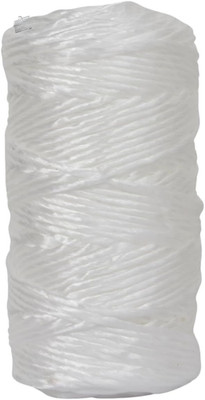 White Rafia Thread 500 Polypropylene Garden Garden Garden Garden 120mt Rope Italian Ropes