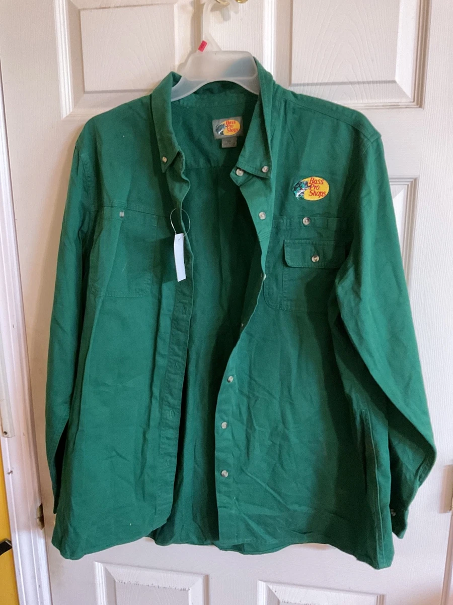 BASS PRO SHOPS フィッシングシャツ グリーン M（L） Las mejores ofertas en Pesca Bass Pro Shops Shirts & Tops | eBay