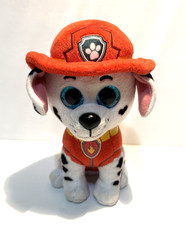 ty Beanie Boos - Paw Patrol Plush - Marshall the Firefighter Pup