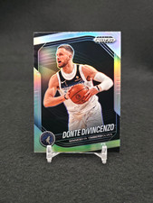 2024-25 Panini Prizm Black #51 Donte DiVincenzo Silver Prizm Timberwolves