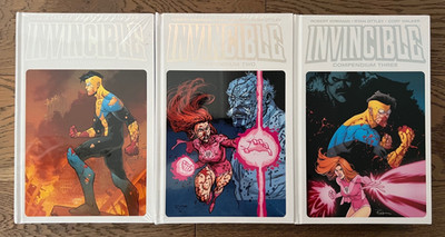 NEW SEALED Invincible Hardcover HC Compendium Complete Set 1 2 3 Variant Covers