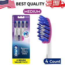 Oral-B Pro Whitening Toothbrush Medium 4 Count Manual Toothbrush Pack