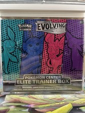 Sealed Pokemon Center Elite Trainer Box - Evolving Skies ETB In Case