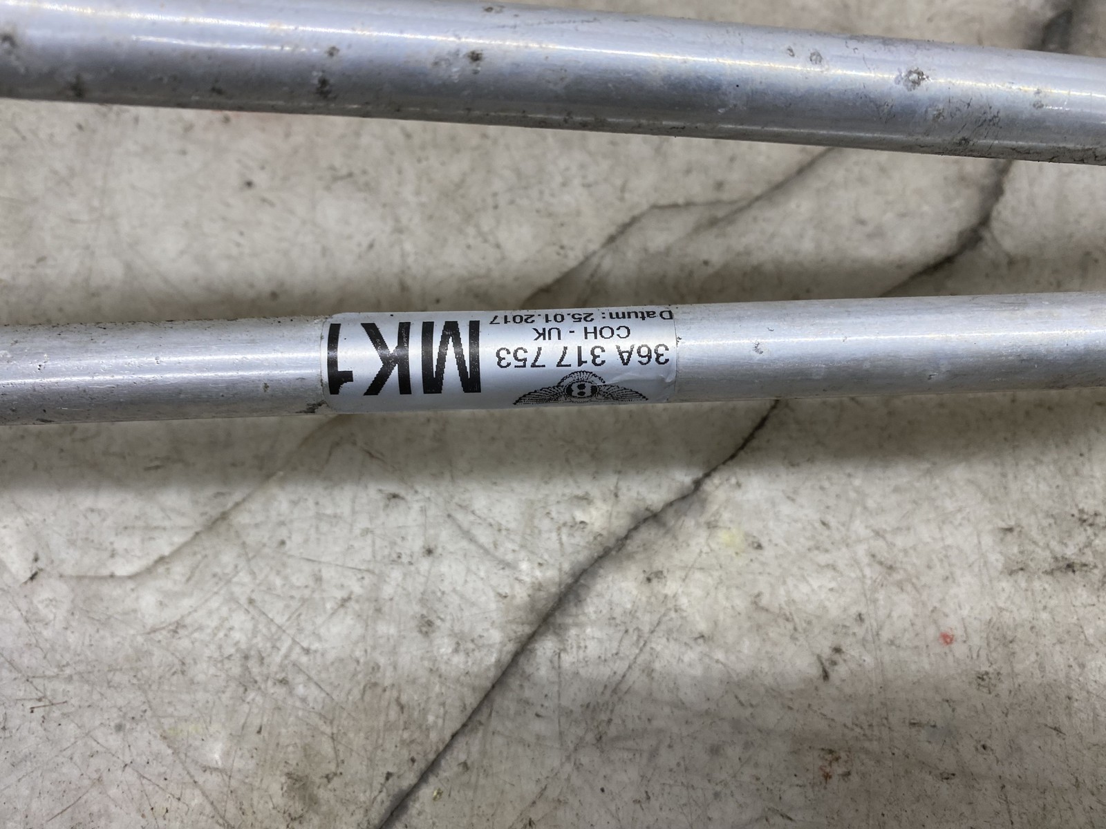 2015-2020 BENTLEY BENTAYGA OEM TRANSMISSION FLUID LINE HOSE TUBE PIPE 36A317753