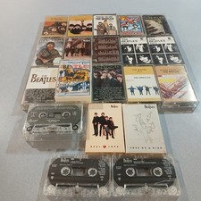 THE BEATLES CASSETTES TAPES LOT OF 18 MIXED TITLES UAC/UGC READ DESCRIPTION