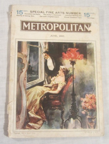 METROPOLITAN Magazin - Juni 1897 -- PFERDELOSE KUTSCHEN, Croton Dam, Theosophie - Bild 1 von 21
