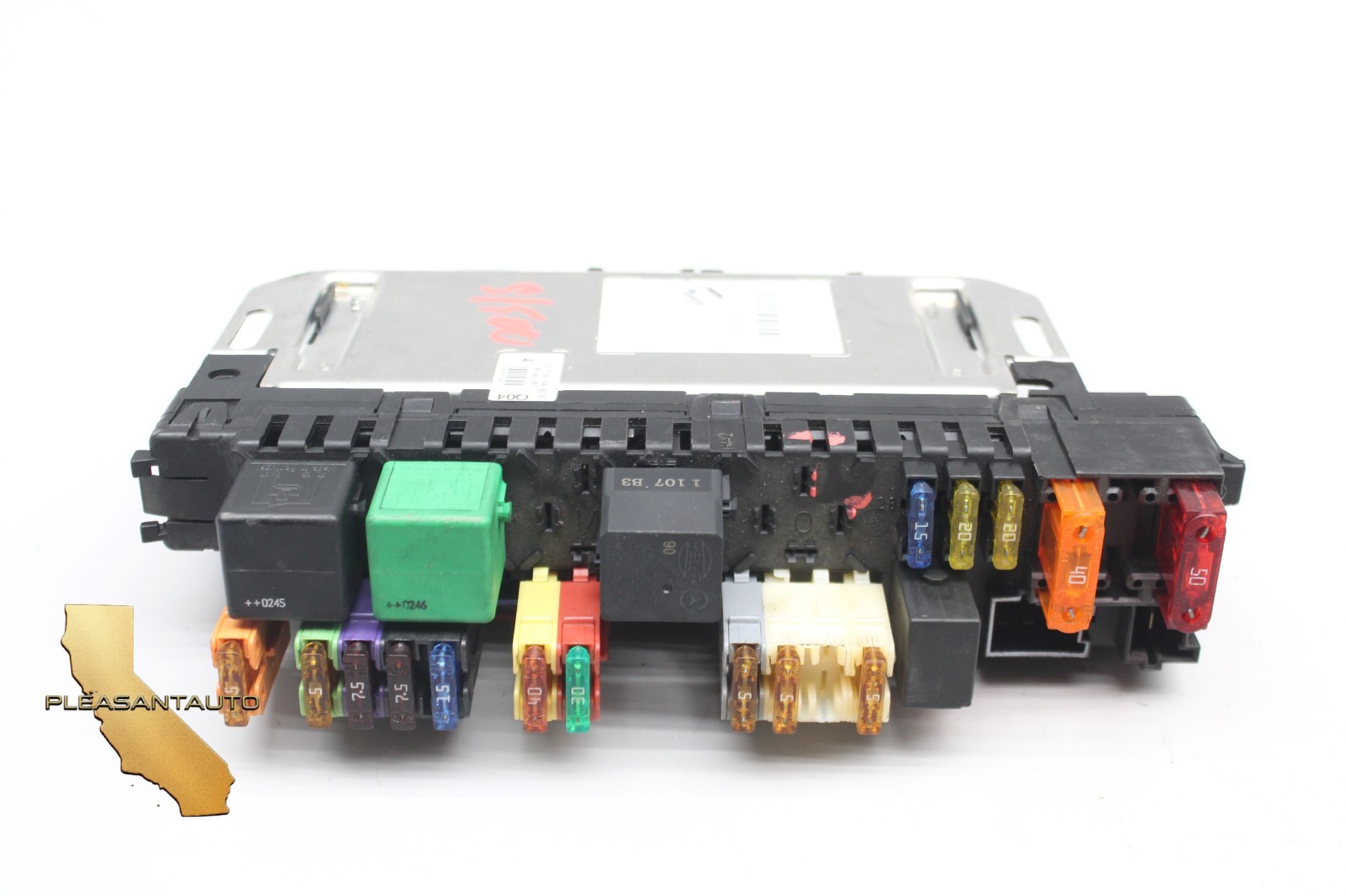 03-12 Mercedes R230 SL550 SL55 AMG Front Left SAM Fuse Box Control Module OEM