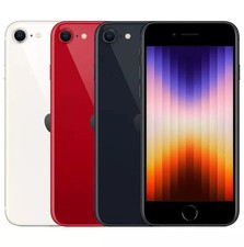 IPHONE SE 3GEN 128GB RICONDIZIONATO MOLTO BUONO NERO CON ACCESSORI E GARANZIA