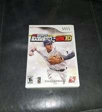 MLB 2K10 Nintendo Wii Nintendo 2010 Video Game Complete Excellent Condition Game