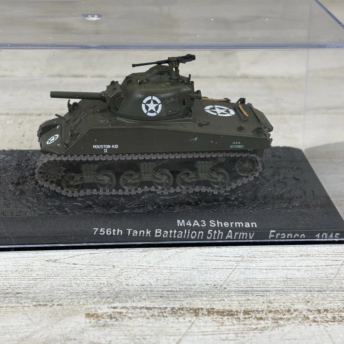 CHAR M4A3 SHERMAN 756th Tank Battalion 5th Army France 1945 ALTAYA 1/72