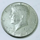 1967 Kennedy Half Dollar 40% Silver, Circulated Coin #7178