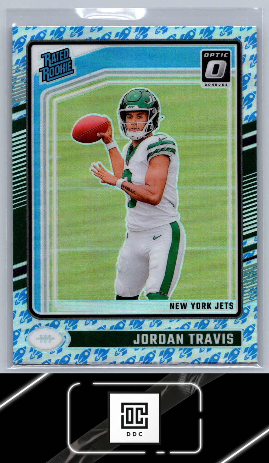 2024 Donruss Optic #260 Jordan Travis Rocket