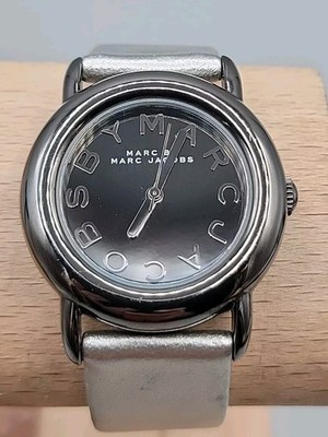 Marc Marci Watch By Marc Jacobs Ladies MBM1220 33MM 6.5'' Gunmetal Case Grey Band