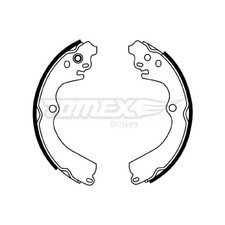 Bremsbackensatz hinten für Subaru Forester SF SG Impreza GC GD GFC GF | 2408382