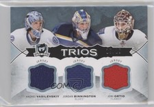 2014-15 The Cup Trios 15/25 Andrei Vasilevskiy Jordan Binnington Joni Ortio 03uh