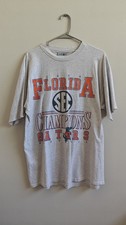 Vintage Florida Gators SEC Champions 1994 Gray Shirt Football Timeout Size L
