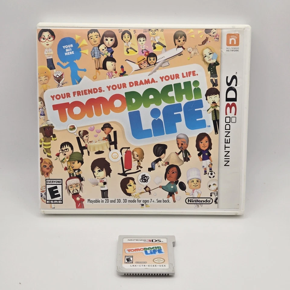 Nintendo 3DS 2014 Tomodachi Life Authentic No Manual Tested - Image 2 of 4
